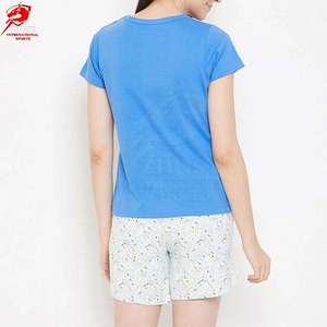 Lightweight Summer Women T-Shirts Set Two Piece Outfit Relaxed Top And T-Shirts For Beach Vacation <b>Travel</b> Casual <b>Wear</b> And Daily - Product Image 2