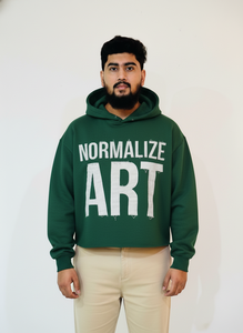 Sudadera con capucha para hombre, personalizada, de peso pesado, con dobladillo sin rematar, efecto desgastado, con parche bordado, corte cropped, con cremallera completa, estilo vintage oversize - Product Image 6