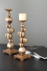 Golden Aluminium <b>Candle</b> Holder Handmade Customized Metal <b>Candle</b> Holder For Home & Garden Decoration <b>Wedding</b> Centerpieces - Product Image 5