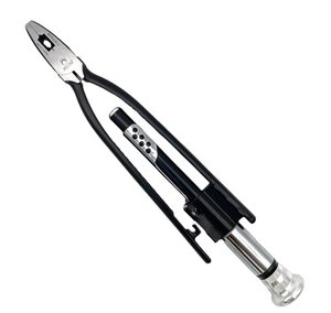 Pince à torsion et à serrage de fil de sécurité de qualité industrielle FUJIYA F-WTP809R Métrique OEM 6140 Acier allié Cr-V Poignée à mâchoires dentelées - Product Image 3