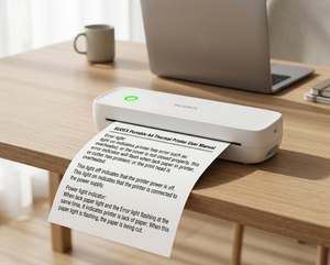 Impresora Térmica Portátil Sudex A4 para Impresión Inalámbrica de Documentos, Mini Impresora Digital sin Tinta para Oficina y Viajes - Product Image 4