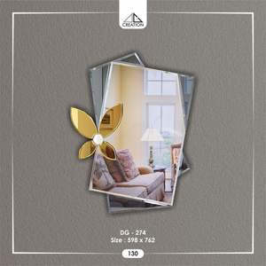 Décorez votre intérieur avec ce miroir vénitien élégant, parfait pour la salle de séjour, considéré comme un symbole de richesse et de luxe. - Product Image 2