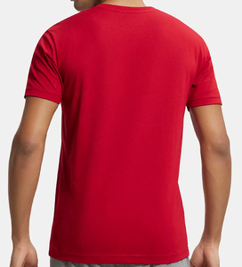 Camiseta Básica de Algodón Premium para Hombre, Corte Regular, Ligera, Manga Corta, Lisa, Informal, para Moda Urbana, OEM, ODM, Personalizada - Product Image 2