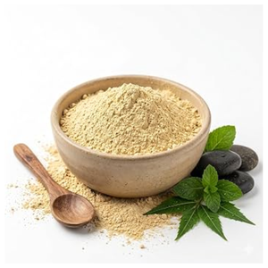 Poudre de Multani Mitti pure, poudre d'argile naturelle pour un nettoyage en profondeur des pores, éclaircissement de la peau, masque facial en vrac - Product Image 2
