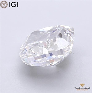 Diamante Cultivado en Laboratorio CVD con Certificado IGI, Color E, Claridad VVS1, 1.50 Quilates, Corte Cuadrado Cojín, para Colección de Anillos Modernos - Product Image 3