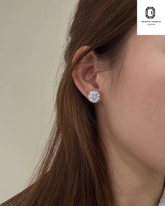 5 CT Lab Grown Diamond <b>Stud</b> Earrings Women IGI Certified 18K Solid Gold Martini Setting White Yellow Rose Gold Diamond - Product Image 2