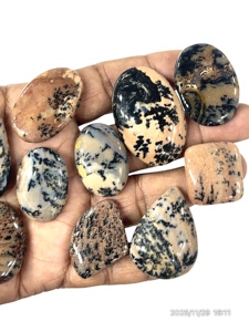 Opale Dendritique Rose Naturelle Cabochon Pierre Précieuse Non Montée Formes Mixtes 20-30mm Livraison Rapide Prêt à Expédier - Product Image 4