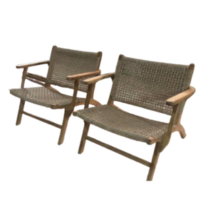 Good at Quality <b>Rattan</b> Garden <b>Chairs</b> Wooden Frame <b>Rattan</b> Dining <b>Chairs</b> Wholesale Price From Indonesia - Product Image 3