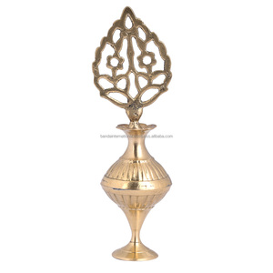 High Quality Brass <b>Eyeliner</b> Pot With Stick Surmedani Polish Finished For Surma Storage Bottle Is Used Eye Makeup - Product Image 2