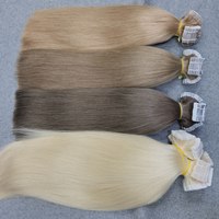 Haute Qualité Bande Ins Bébé cheveux 100% Remy Cheveux Humains En Gros Extension Naturel Droite Cheveux Vietnamiens Meilleur Vendeur