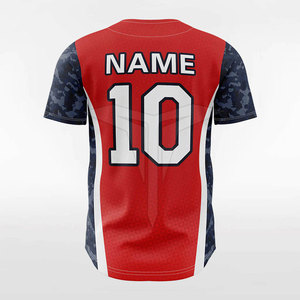 Maillot de baseball sur mesure de qualité supérieure, vêtements d'entraînement, prix bas, 100% polyester, vente en gros - Product Image 3