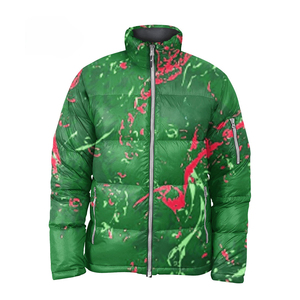 Veste matelassée noire pour homme, veste matelassée utilitaire pour homme, veste matelassée minimaliste pour homme pour vêtements de marque privée - Product Image 6