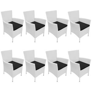 Ensemble de meubles d'extérieur blanc crème pour jardin, collection de qualité supérieure pour la vie en plein air - Product Image 5