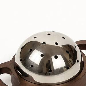 Wholesale Dark Wood <b>Bakhoor</b> Burner Stainless Steel Dome Lid Bulk Arabian <b>Oud</b> Incense Holder Modern Mabkhara Home Fragrance Set - Product Image 6