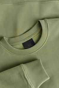 Sudadera Oversize de Algodón de Secado Rápido, Bordada, con Hombros Caídos, Personalizable, de Color Sólido, que Absorbe el Sudor - Product Image 5