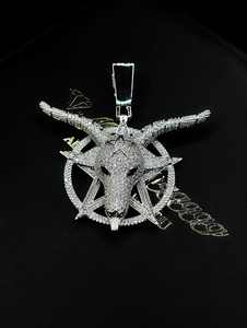Colgante de Araña con Incrustaciones de Moissanita para Hombre, Estilo Hip Hop, de Plata 925 VVS, Pasa el Test de Diamantes, Personalizado, Certificado - Product Image 3