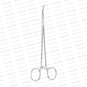 แอดสัน ฟอร์สเปส 7-1/4″ (18.5 ซม.) คีมหนีบหลอดเลือดแบบโค้งยาว ทำจากสแตนเลสสตีล พร้อมความโค้งที่แข็งแรง สำหรับการผ่าตัดเต้านม โดยวาสลแคร์ - Product Image 3