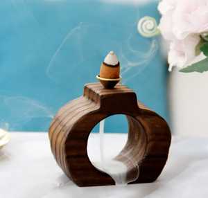 Trending Design Acacia Wood Religious Incense <b>Burner</b> Best Quality Home Customized Fragrance Durable Eco-Friendly - Product Image 1