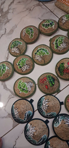 Porte-clés traditionnel bohème tissé à la main en feuille de palmier naturelle, logo personnalisé, coffret cadeau de bienvenue pour les clients d'hôtels, de complexes hôteliers et les vacances à la plage - Product Image 3