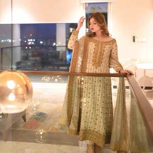 Robes de soirée de créateur Party Wear Top Bottom et Dupatta Set - Product Image 6