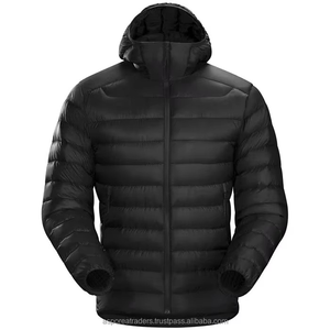 Ropa de invierno de marca superior para hombre, chaqueta para exteriores, personalizada, ultraligera, fina, empacable, sudaderas con capucha largas, ropa para hombre, chaquetas impermeables de invierno - Product Image 5