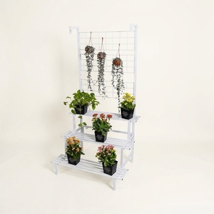 Wholesale Heavy Duty 3 Tier Metal Plant <b>Stand</b> With Flower <b>Pot</b> Display Rack For Indoor Outdoor Balcony & Living Room Garden Decor - Product Image 1