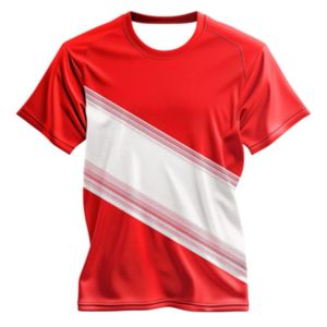 เสื้อยืดกีฬาถักนิตติ้งโพลีเอสเตอร์ 100% แบบสั่งทำพิเศษ ระบายอากาศได้ดี แห้งเร็ว เป็นมิตรกับสิ่งแวดล้อม ป้องกันรังสียูวี แขนสั้น ทรงปกติ คอเสื้อแบบมาตรฐาน สำหรับผู้ชาย OEM - Product Image 5