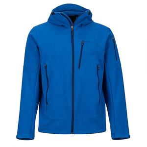 Vente en gros 2024 Logo personnalisé veste softshell pour hommes support imperméable coupe-vent capuche pour Sports de plein air hiver randonnée haute - Product Image 3