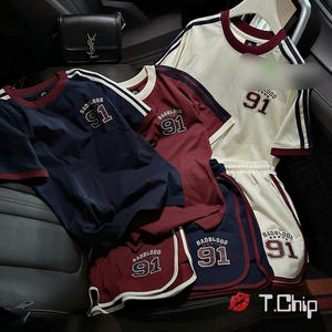 ชุดเซ็ตสองชิ้นสำหรับฤดูร้อน เสื้อผ้าผู้หญิง สวมใส่สบาย แฟชั่นธรรมชาติ ซักได้ บรรจุภัณฑ์แบบกำหนดเอง จากผู้ผลิตในเวียดนาม - Product Image 5