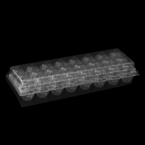 Vente directe d'usine, plateau en PET pour 24 œufs de <span class=keywords><strong>caille</strong></span>, boîte à œufs en plastique durable pour œufs de <span class=keywords><strong>caille</strong></span>/pigeon <span class=keywords><strong>jumbo</strong></span> - Product Image 4