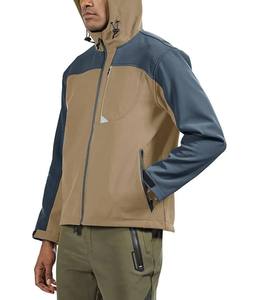 Chaqueta Softshell Deportiva para Hombre de Calidad Personalizada, 3 Capas, Bloques de Color, Resistente al Agua y al Viento, Talla Grande, para Senderismo Otoñal - Product Image 3