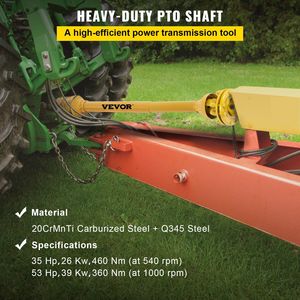 Serie 4 frizione gialla a slittamento dell'albero per trattore spazzola maiale/finitura falciatrice 1-3/8 \ "6 parti macchine agricole Spline Drive - Product Image 2