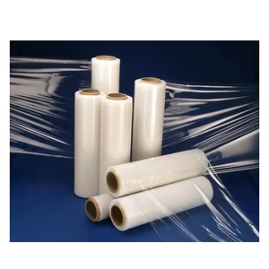 LDPE Transparent Stretch Film Roll Moisture Proof <b>Plastic</b> <b>Packaging</b> Wrap LLDPE stretch wrap film moisture proof - Product Image 6
