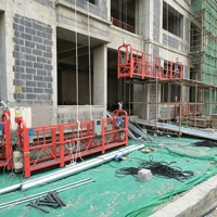 Plateforme suspendue ZLP630 pour la peinture des murs extérieurs en hauteur et l'entretien des bâtiments