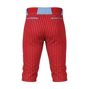 Custom Breathable Sports Uniforms Baseball Softball <b>Pants</b> Relaxed Fit Sublimated Pinstriped 100% Polyester Anti-Bacterial Quick - Product Image 2