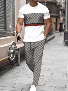 Nuevo Chándal de Verano Premium para Hombre, Transpirable, Ecológico, 100% Algodón, Hecho en Fábrica, Ropa Casual para Exteriores - Product Image 5