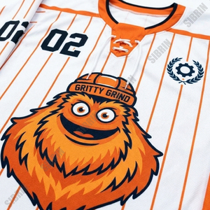 Jersey de Hockey Sublimado Personalizado de Primera Calidad Sibrin |   100% poliéster, número de equipo personalizado, todos los tamaños |   Hockey para Adultos - Product Image 3