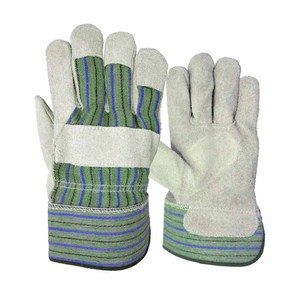 Guantes de Trabajo de Cuero Vacuno de Primera Calidad, Guantes de Seguridad Industriales, Protección Personal, Guantes de Construcción Duraderos - Product Image 3