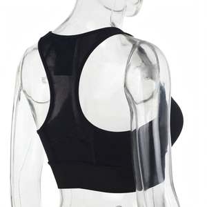 Top Deportivo Corto para Mujer, Ropa Deportiva para Gimnasio, Fitness, Yoga, Running, Entrenamiento, Secado Rápido, Transpirable, Atlético, Ligero - Product Image 5