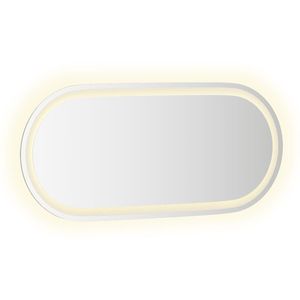 <b>Oval</b> LED <b>Bathroom</b> <b>Mirror</b> 31.5"x13.8" Rectangle Design - Product Image 6