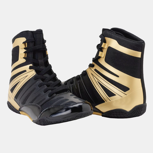High Top Wrestling Shoes Non Slip Lightweight Boxing Shoes Breathable Training Sports Footwear Men Custom Wrestling Fight Shoes - Product Image 1