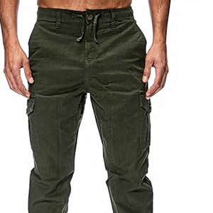 Men Cargo Pants OEM Service Customized Logo High Quality Breathable Trousers Custom Pockets For Sports and Outdoor Activities - Product Image 5