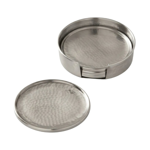 Best Price Metal Drink <b>Coasters</b> Irregular Shape Textured Cup Mat Wholesale <b>Table</b> <b>Coaster</b> for Glasses Restaurant Bar Supplies - Product Image 3