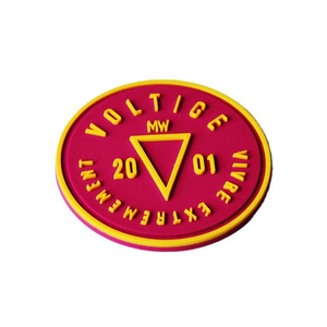 Patch logo PVC personnalisé avec dos auto-agrippant pour chapeaux, sacs, vêtements – Fournisseur direct d'usine OEM en gros - Product Image 4