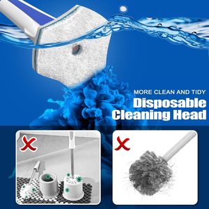 Set di Spazzole per WC Usa e Getta con Supporto a Parete, Sistema di Pulizia Bagno con 48 Spazzole Monouso - Product Image 2