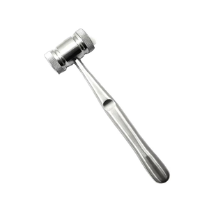 Martillo Dental de Doble Cabeza Premium de Acero Inoxidable, Martillo Quirúrgico Ortopédico para Huesos con Puntas Intercambiables de Nailon, CE ISO - Product Image 5