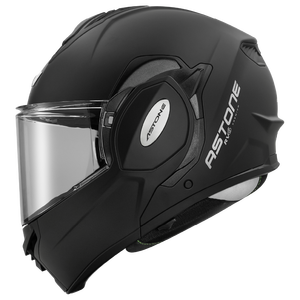 Casco de Motocicleta Abatible ASTONE RV6 NEGRO MATE, Nuevo, Hecho de Material ABS Resistente, 1 Año de Garantía - Product Image 1