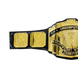 Cinturón de Campeonato Peso Pesado de la WWE Indiscutible, Edición de Coleccionista Chapada en Oro de Alta Calidad - Product Image 4