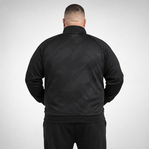 Men Plus Size Track <b>Jacket</b> Stand Collar Zipper Casual Wear <b>Jacket</b> Men Winter Regular Fit Polyester Track <b>Jacket</b> - Product Image 4