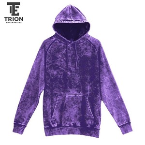เสื้อฮู้ดดี้โอเวอร์ไซส์ผ้าคอตตอน 100% ระบายอากาศได้ดี พิมพ์ลายดิจิตอลคุณภาพสูงสำหรับฤดูหนาว ล้างสีแบบแอซิดวอช สำหรับผู้ชาย - Product Image 4
